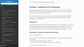 
                            13. 08 SickRage Installation and Configuration - feralhosting