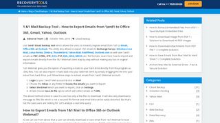 
                            9. 1 &1 Mail Backup Tool – How to Export Emails from 1and1 to Office ...