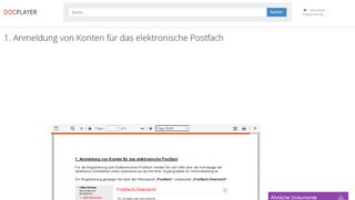 
                            10. 1. Anmeldung von Konten für das elektronische Postfach - PDF