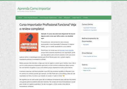 
                            6. #1 Curso Importador Profissional funciona? É confiável comprar?