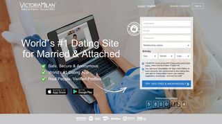 
                            2. 1 Dating sites for Married & Attached ... - VictoriaMilan.com