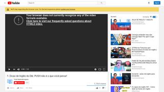 
                            7. 1- Dicas do Dib: PUSH não é o que você pensa! - YouTube