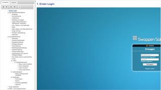 
                            4. 1. Erster Login - Swoppen® Services