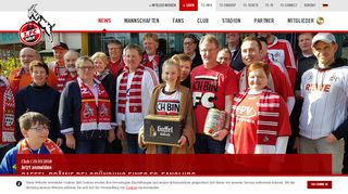 
                            13. 1. FC Köln | Gaffel-Prämie bei Gründung eines FC-Fanclubs