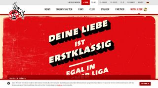 
                            2. 1. FC Köln | Vorteile & Prämien