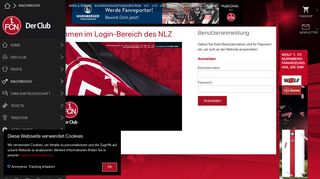 
                            9. 1. FC Nürnberg: Login