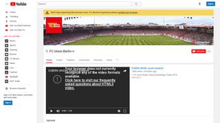 
                            9. 1. FC Union Berlin - YouTube
