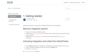 
                            13. 1. Getting started – Partners - DataLøn API