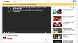 
                            4. [1 Hour] Poppy Login Screen - YouTube