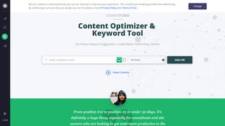 
                            4. #1 Keyword Tool by cognitiveSEO | Keyword Explorer & Content ...