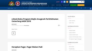 
                            4. 1 - Laman Web Rasmi Agensi Anti Dadah Kebangsaan