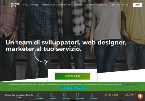 
                            2. 1 Minute Site – Crea il tuo sito web in modo ... - One Minute Site