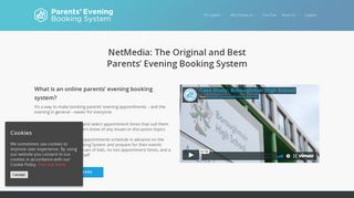 
                            3. #1 Parents' Evening Booking System | NetMedia