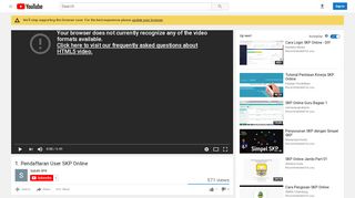 
                            5. 1. Pendaftaran User SKP Online - YouTube