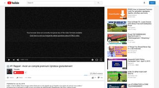 
                            2. 1 Rappel - Avoir un compte premium Uptobox gratuitement - YouTube