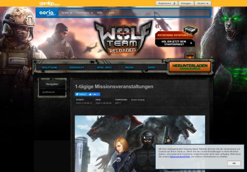 
                            10. 1-tägige Missionsveranstaltungen - Wolf Team - Free MMORPG at ...
