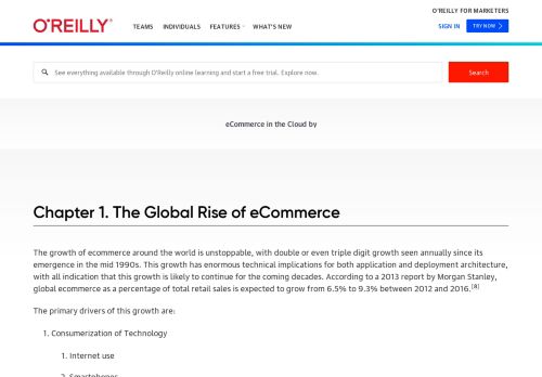 
                            7. 1. The Global Rise of eCommerce - eCommerce in the Cloud [Book]