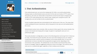 
                            2. 1. User Authentication - ntop