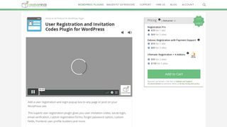 
                            11. #1 User Registration and Invitation Codes WordPress Plugin