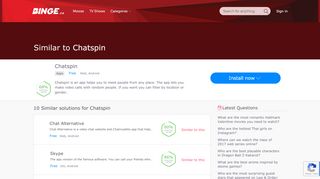 
                            4. 10+ Apps Like Chatspin - Best Chatspin Alternatives & Similar Apps ...