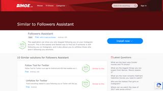 
                            5. 10+ Apps Like Followers Assistant - Best Followers Assistant ...