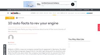 
                            12. 10 auto facts to rev your engine – WHEELS.ca