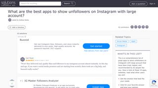 
                            7. 10 Best Apps To Show Unfollowers On Instagram With Large Account ...