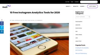 
                            5. 10 Best Free Instagram Analytics Tools of 2019 - CPC Strategy