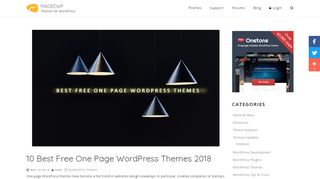 
                            13. 10 Best Free One Page WordPress Themes for Business 2018