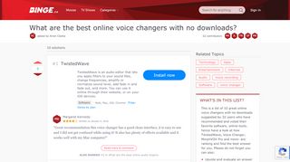 
                            4. 10 Best Online Voice Changers With No Downloads 2019 - Softonic