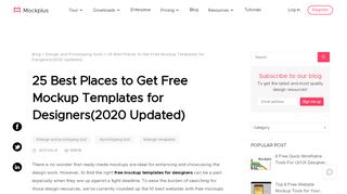 
                            11. 10 Best Places to Get Free Mockup Templates for Designers - Mockplus
