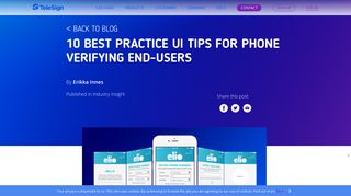 
                            8. 10 Best Practice UI Tips for Phone Verifying End-Users | TeleSign