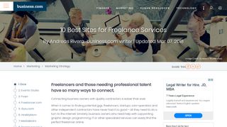 
                            13. 10 Best Sites for Freelance Services - Business.com