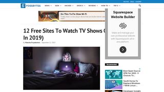 
                            5. 10 Best Sites To Watch Free TV Shows Online In 2019 [Legal Streaming]