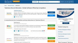 
                            9. 10 Best Talentnow Recruit Alternatives, Similar Software ...