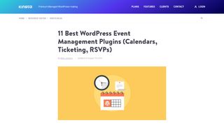 
                            5. 10 Best WordPress Event Management Plugins (Calendars, RSVPs)