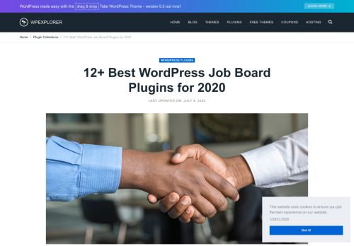 
                            6. 10 Best WordPress Job Board Plugins - WPExplorer