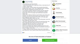 
                            7. 10 Cara Membuat Login Hotspot Mikrotik... - Teknik ... - Facebook