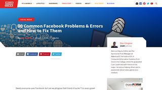 
                            9. 10 Common Facebook Problems & Errors and How to Fix Them