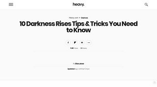 
                            11. 10 Darkness Rises Tips & Tricks You Need to Know | Heavy.com