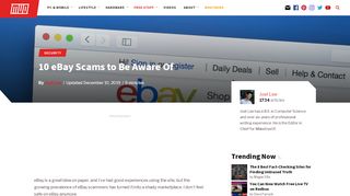 
                            11. 10 eBay Scams to Be Aware Of - MakeUseOf