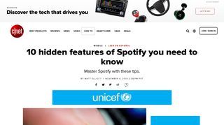 
                            12. 10 hidden features of Spotify you need to know - CNET