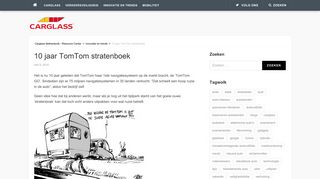 
                            9. 10 jaar TomTom stratenboek - Carglass Netherlands - Resource Center