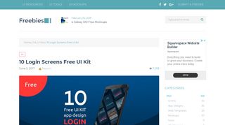 
                            12. 10 Login Screens Free UI Kit - FREE PSD Downlaod - ...