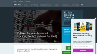 
                            1. 10 Most Popular Password Cracking Tools [Updated for 2018]