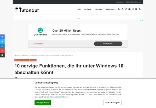 
                            8. 10 nervige Funktionen, die Ihr unter Windows 10 abschalten könnt ...