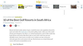 
                            13. 10 of the Best Golf Resorts in South Africa - TripSavvy