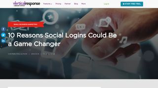 
                            3. 10 Reasons Social Logins Could Be a Game ... - VerticalResponse