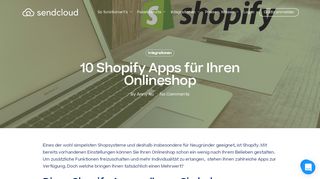 
                            7. 10 Shopify Apps für Ihren Onlineshop | SendCloud