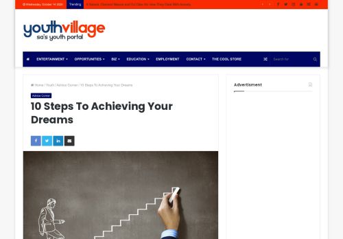 
                            6. 10 Steps To Achieving Your Dreams - Youth Village